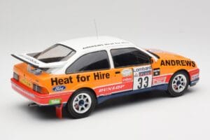 Ford Sierra RS Cosworth #33 R. Brookes RAC Rally 1989 IXO 1:18 18RMC115 Metal — zdjęcie 2 z 6