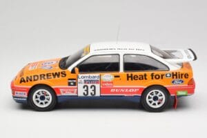 Ford Sierra RS Cosworth #33 R. Brookes RAC Rally 1989 IXO 1:18 18RMC115 Metal — zdjęcie 3 z 6