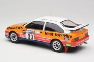 Ford Sierra RS Cosworth #33 R. Brookes RAC Rally 1989 IXO 1:18 18RMC115 Metal — zdjęcie 5 z 6