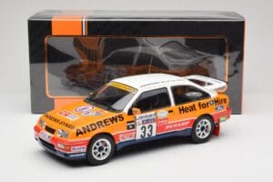 Ford Sierra RS Cosworth #33 R. Brookes RAC Rally 1989 IXO 1:18 18RMC115 Metal — zdjęcie 6 z 6