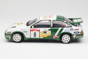 Ford Sierra RS Cosworth #8 D. Auriol / B. Occelli Rally Tour de Corse 1988 AUTOart 1:18 88812 Metal — zdjęcie 4 z 8