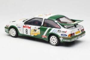 Ford Sierra RS Cosworth #8 D. Auriol / B. Occelli Rally Tour de Corse 1988 AUTOart 1:18 88812 Metal — zdjęcie 7 z 8