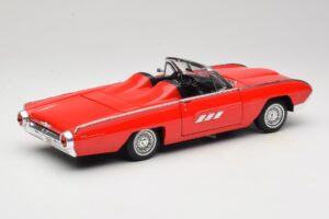 Ford Thunderbird Kabriolet Czerwony Anson 1:18 30334 Metal — zdjęcie 3 z 8