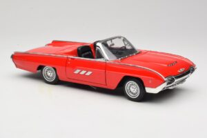 Ford Thunderbird Kabriolet Czerwony Anson 1:18 30334 Metal — zdjęcie 6 z 8