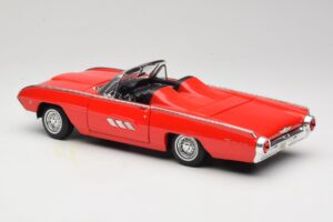 Ford Thunderbird Kabriolet Czerwony Anson 1:18 30334 Metal — zdjęcie 7 z 8