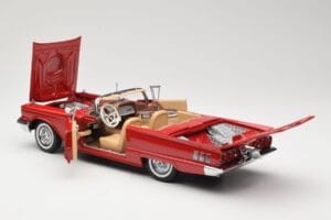 Ford Thunderbird Kabriolet Czerwony Sun Star 1:18 4311 Metal — zdjęcie 5 z 8