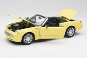 Ford Thunderbird Show Car Żółty Maisto 1:18 50335 Metal — zdjęcie 2 z 8