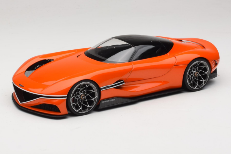 Genesis X Gran Berlinetta VGT Orange Magma Norev 1:18 188032 Metal