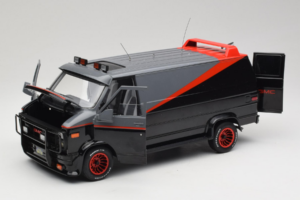 GMC Vandura A-Team Van Hot Wheels 1:18 V7439 Metal — zdjęcie 2 z 8