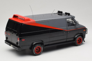 GMC Vandura A-Team Van Hot Wheels 1:18 V7439 Metal — zdjęcie 3 z 8
