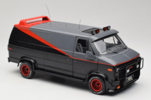 GMC Vandura A-Team Van Hot Wheels 1:18 V7439 Metal — zdjęcie 6 z 8