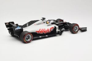 Haas VF-20 #8 R. Grosjean Bahrain GP 2020 Minichamps 1:18 110201508 Metal — zdjęcie 2 z 6