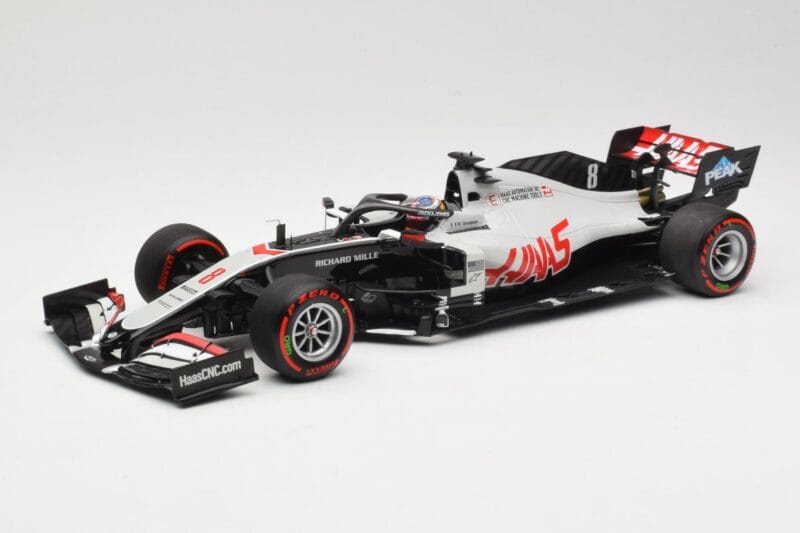 Haas VF-20 #8 R. Grosjean Bahrain GP 2020 Minichamps 1:18 110201508 Metal