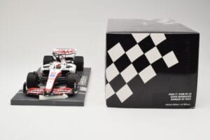 Haas VF-22 #20 K. Magnussen Bahrain GP 2022 Minichamps 1:18 117220120 Metal — zdjęcie 6 z 6