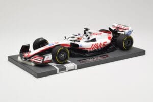 Haas VF-22 #20 K. Magnussen British GP 2022 Minichamps 1:18 117221020 Metal — zdjęcie 2 z 6