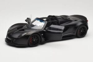 Hennessey Venom GT Carbon Black AUTOart 1:18 75401 Metal — zdjęcie 2 z 8