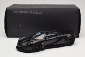 Hennessey Venom GT Carbon Black AUTOart 1:18 75401 Metal — zdjęcie 8 z 8