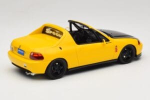 Honda Civic del Sol Spoon Phoenix Yellow Otto 1:18 OT1154 Żywica — zdjęcie 3 z 6