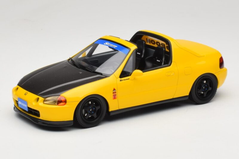 Honda Civic del Sol Spoon Phoenix Yellow Otto 1:18 OT1154 Żywica