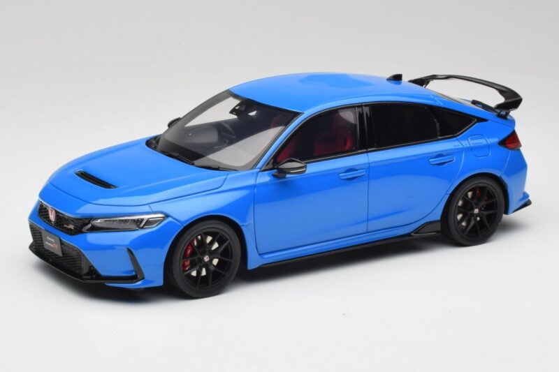 Honda Civic FK8 Type R Boost Niebieski Perłowy Otto 1:18 OT1093 Żywica