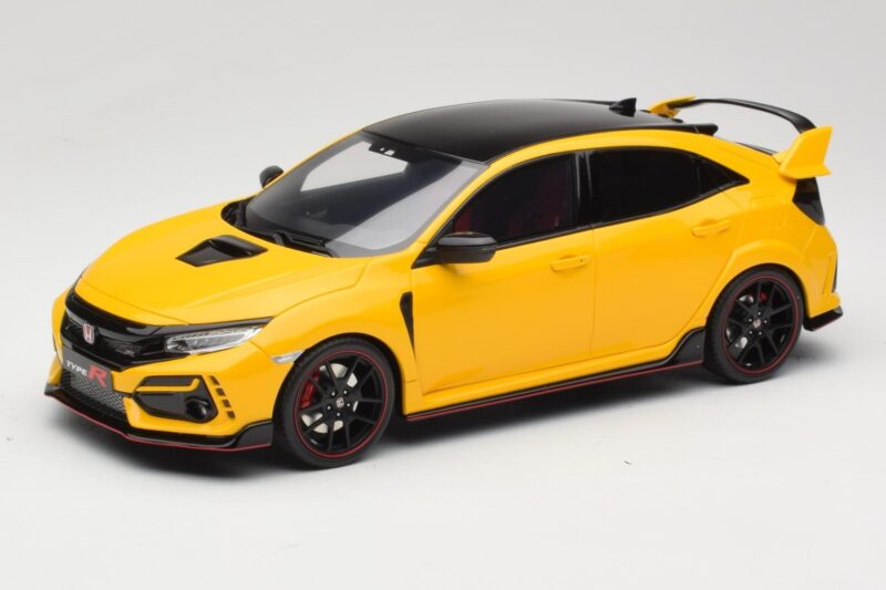 Honda Civic Type R FK8 Euro Spec Żółty Otto 1:18 OT1111 Żywica