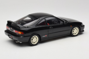 Honda Integra Type R DC2 Pre-Facelift Flamenco Black Pearl MotorHelix 1:18 M85203 Metal — zdjęcie 3 z 8
