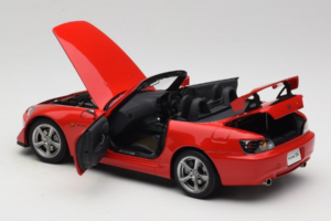 Honda S2000 AP2 Type S New Formula Red MotorHelix 1:18 M85112 Metal — zdjęcie 6 z 9