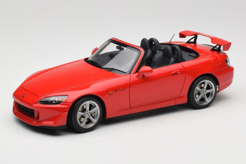 Honda S2000 AP2 Type S New Formula Red MotorHelix 1:18 M85112 Metal