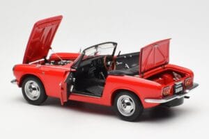 Honda S800 Roadster Czerwony AUTOart 1:18 73276 Metal — zdjęcie 5 z 8