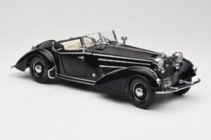 Horch 855 Roadster Czarny Sun Star 1:18 2401 Metal — zdjęcie 6 z 8