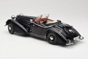 Horch 855 Roadster Czarny Sun Star 1:18 2401 Metal — zdjęcie 7 z 8