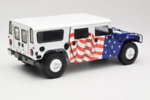 Hummer H1 AM General Gore-Lieberman Humvee America Exoto 1:18 01807 Metal — zdjęcie 3 z 8
