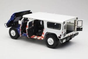 Hummer H1 AM General Gore-Lieberman Humvee America Exoto 1:18 01807 Metal — zdjęcie 5 z 8