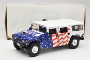 Hummer H1 AM General Gore-Lieberman Humvee America Exoto 1:18 01807 Metal — zdjęcie 8 z 8