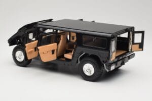 Hummer H1 Hard Top Czarny Exoto 1:18 01803 Metal — zdjęcie 5 z 8