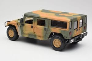 Hummer H1 Station Wagon Military Maisto 1:18 56049 Metal — zdjęcie 7 z 8