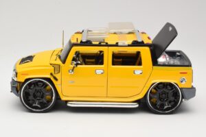 Hummer H2 SUT Concept Żółty Maisto 1:18 31067 Metal — zdjęcie 4 z 8