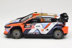 Hyundai i20 N Rally1 WRC Hybrid #11 T. Neuville / M. Wydaeghe Safari Rally Kenya 2024 IXO 1:18 18RMC208 Metal — zdjęcie 3 z 6