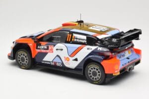 Hyundai i20 N Rally1 WRC Hybrid #11 T. Neuville / M. Wydaeghe Safari Rally Kenya 2024 IXO 1:18 18RMC208 Metal — zdjęcie 5 z 6