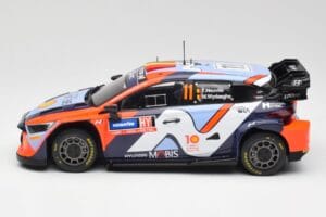 Hyundai i20 N Rally1 #11 T. Neuville / M. Wydaeghe Rally Sweden 2024 IXO 1:18 18RMC201 Metal — zdjęcie 3 z 6