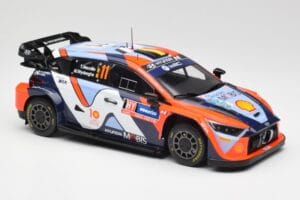 Hyundai i20 N Rally1 #11 T. Neuville / M. Wydaeghe Rally Sweden 2024 IXO 1:18 18RMC201 Metal — zdjęcie 4 z 6