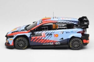 Hyundai i20 N Rally1 WRC #11 T. Neuville / M. Wydaeghe Rally Monte Carlo Winner 2024 IXO 1:18 18RMC194 Metal — zdjęcie 3 z 6