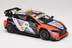 Hyundai i20 N WRC #16 A. Fourmaux / A. Coria Rally Monte Carlo 2025 IXO 1:18 18RMC230A Metal — zdjęcie 4 z 6