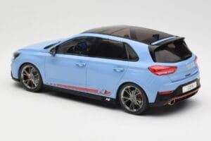 Hyundai i30 N Jasnoniebieski MCG 1:18 MCG18503 Metal — zdjęcie 5 z 6