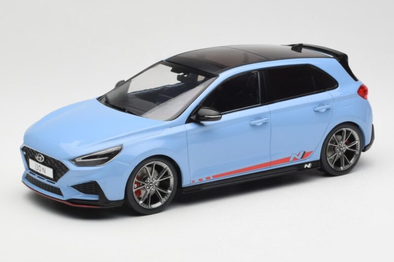 Hyundai i30 N Jasnoniebieski MCG 1:18 MCG18503 Metal