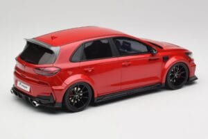 Hyundai i30 N PD Prior Design Engine Czerwony Otto 1:18 OT1112 Żywica — zdjęcie 2 z 6