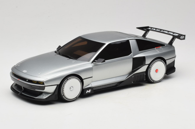 Hyundai N Vision 74 Matt Aluminium Otto 1:18 OT493 Żywica