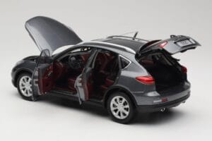 Infiniti EX25 J50 Grey Metallic Paudi Model 1:18 81L0049 Metal — zdjęcie 5 z 8