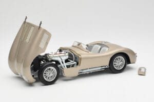 Jaguar C-Type Brązowy AUTOart 1:18 73502 Metal — zdjęcie 2 z 8