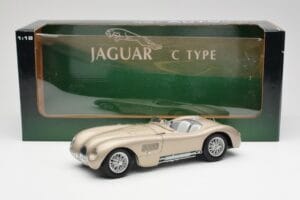 Jaguar C-Type Brązowy AUTOart 1:18 73502 Metal — zdjęcie 8 z 8